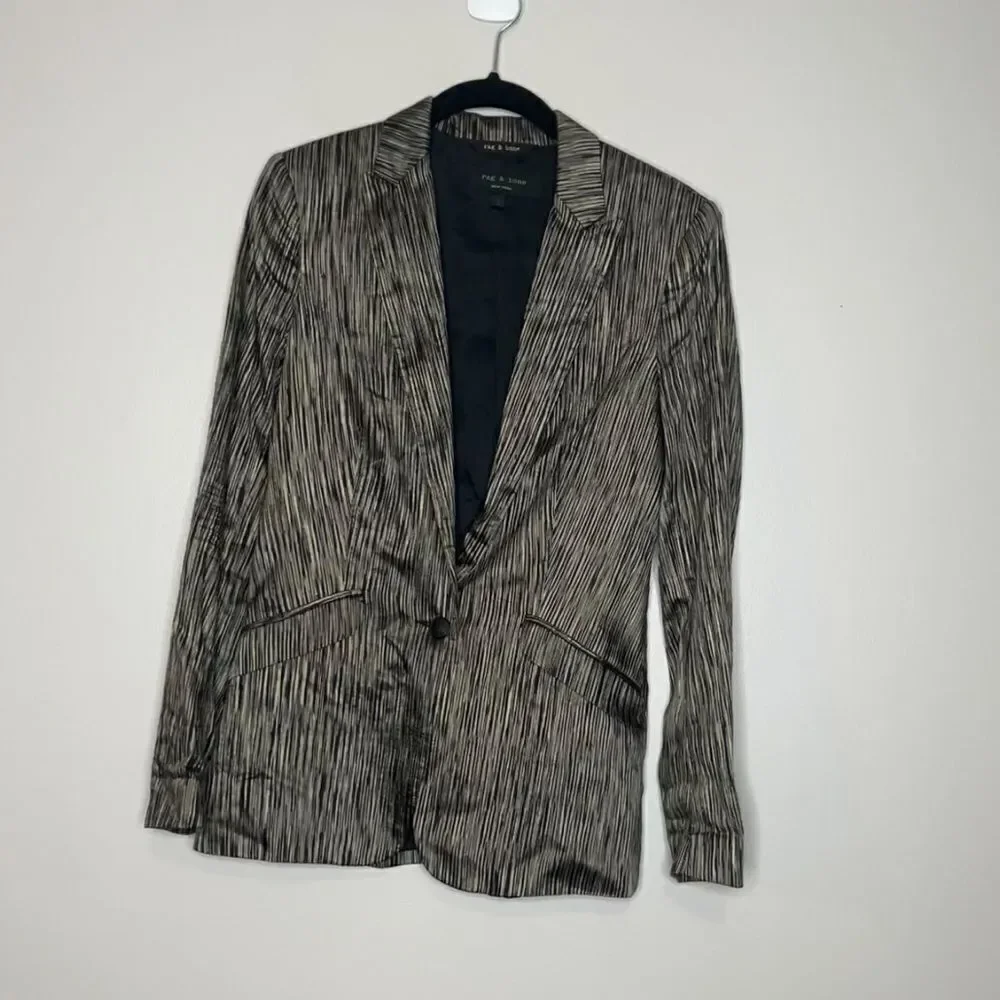 Rag & Bone Silk Blazer